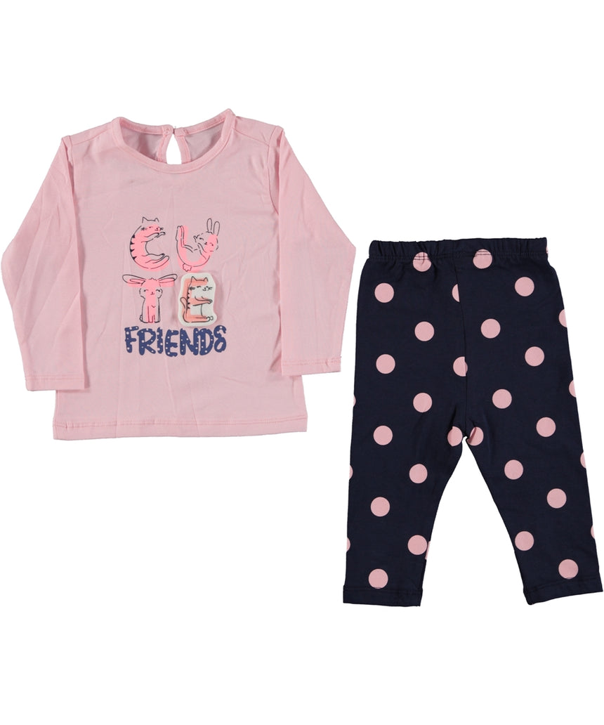 Cute Animal Friends Girl Set