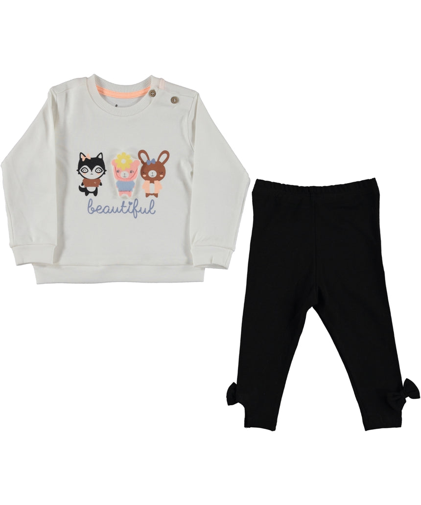 Beautiful Friends Baby Girl Set