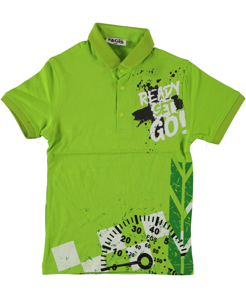 Ready Set Go T-Shirt - Pistachio