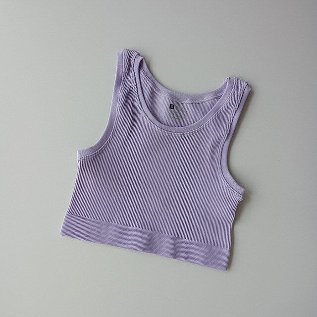 Basic Purple Sports Bra
